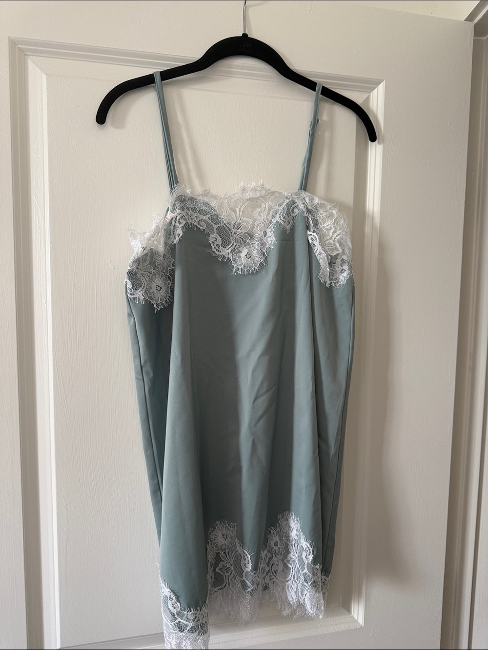 NWOT - MORE TO COME NWOT X Emma Rose Myrna Mini Dress in Teal - Picture 2 of 4